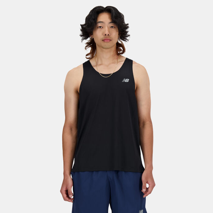 New Balance Men's Sport Essentials Running Tank Top Black image number 0