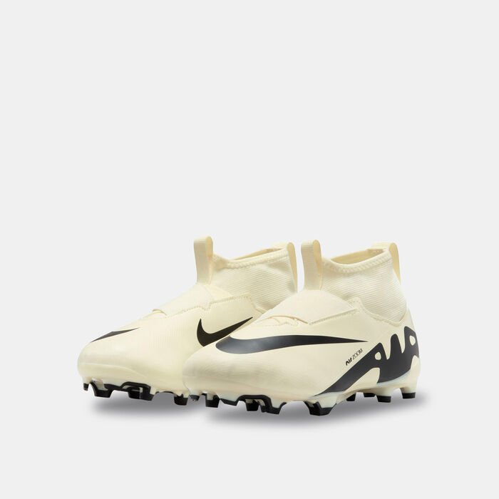 Nike Kids' Mercurial Superfly 9 Academy Multi-Ground Football Shoes Ivory image number 1