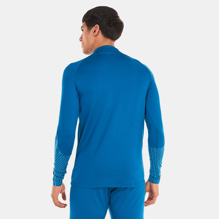 Nike Men’s Dri-FIT Strike Drill Top Blue Nike Men’s Dri-FIT Strike Drill Top Blue image number 1