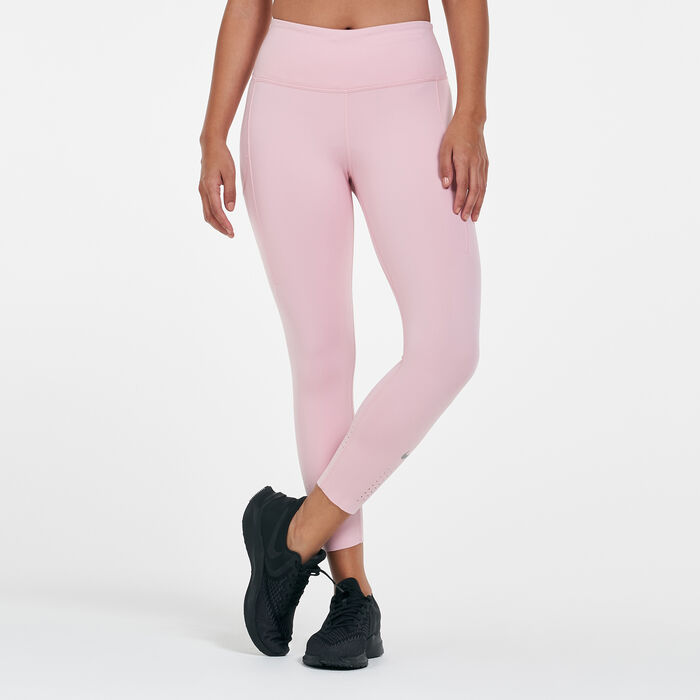 Nike Women's Epic Lux Crop Leggings Pink Nike Women's Epic Lux Crop Leggings Pink image number 0