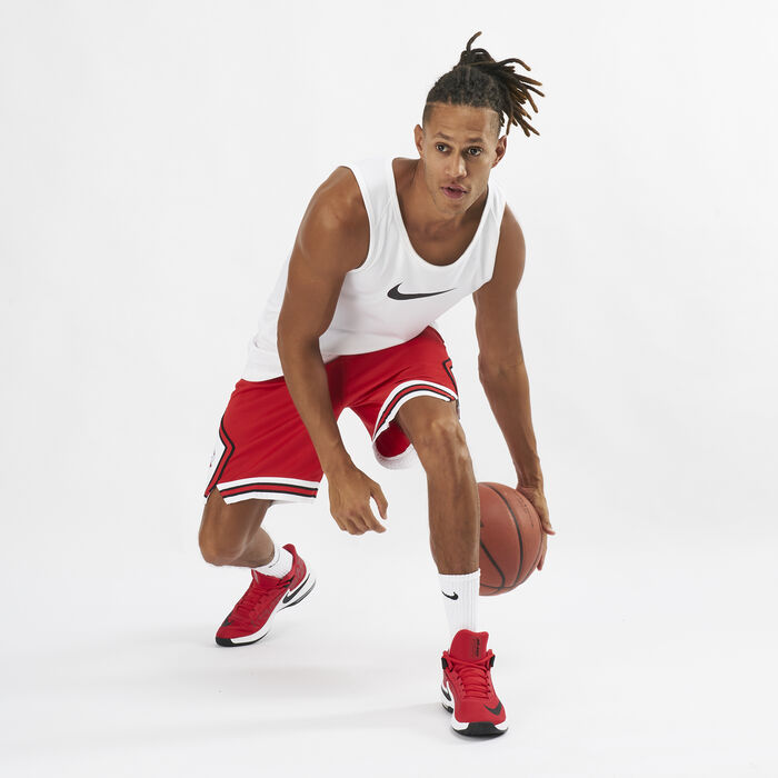 Nike Youth Chicago Bulls Blue Heatup Swingman Shorts