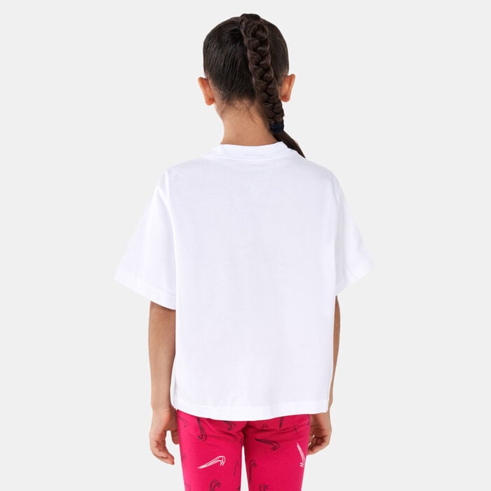 Nike Kids' Sportswear T-Shirt White Nike Kids' Sportswear T-Shirt White image number 1