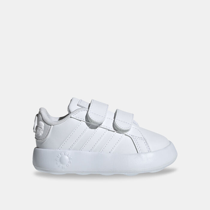 adidas Kids' STAR WARS Grand Court Velcro Shoes White adidas Kids' STAR WARS Grand Court Velcro Shoes White image number 0
