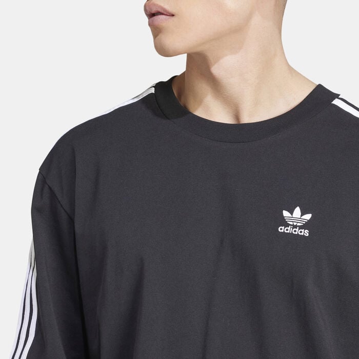 adidas Originals Men's Adicolor Oversized T-Shirt Black adidas Originals Men's Adicolor Oversized T-Shirt Black image number 6