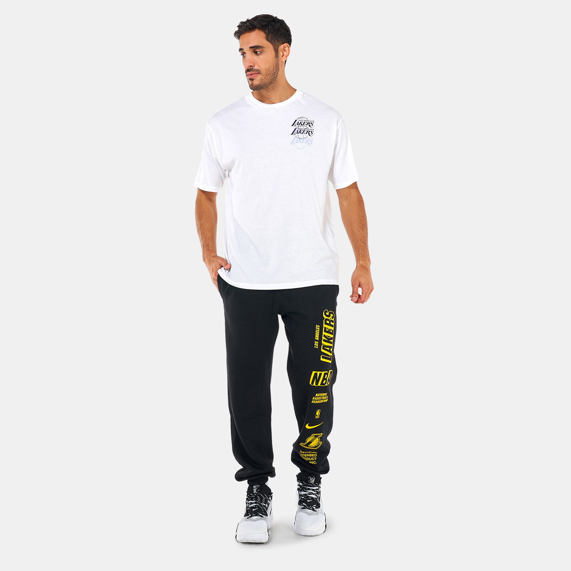 Lakers sweatsuit hot sale
