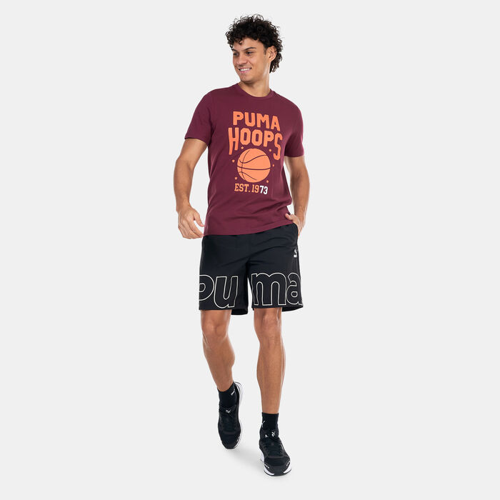 PUMA Men's BLUEPRINT Basketball T-Shirt Red PUMA Men's BLUEPRINT Basketball T-Shirt Red image number 2