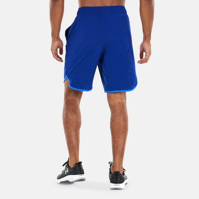 Under Armour Men's UA HIIT Woven Shorts Blue Under Armour Men's UA HIIT Woven Shorts Blue image number 1