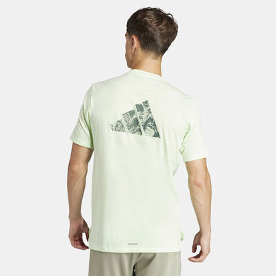 adidas Men's Logo Training T-Shirt Green