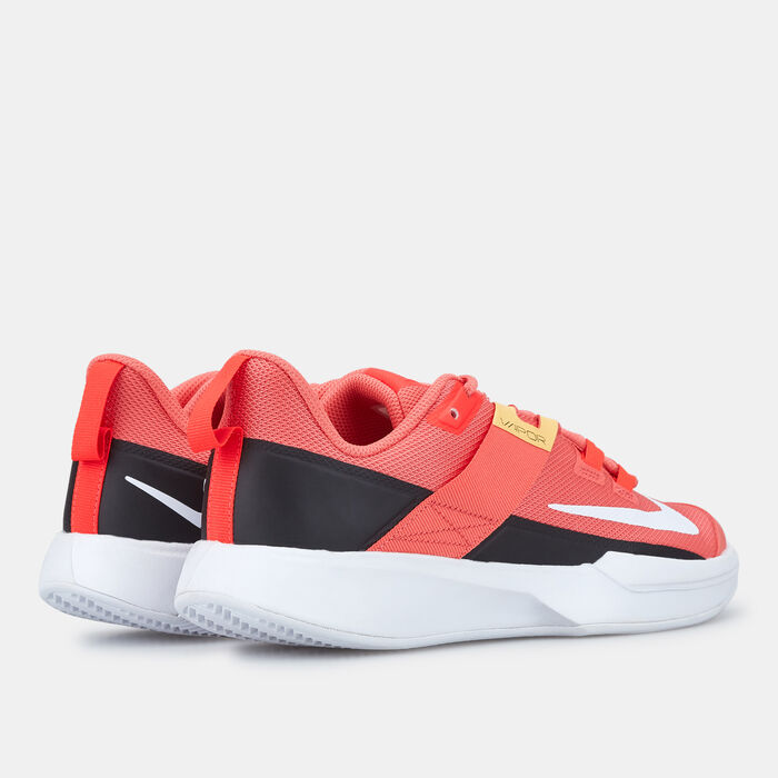 Nike Women's Court Vapor Lite Tennis Shoe Red Nike Women's Court Vapor Lite Tennis Shoe Red image number 2