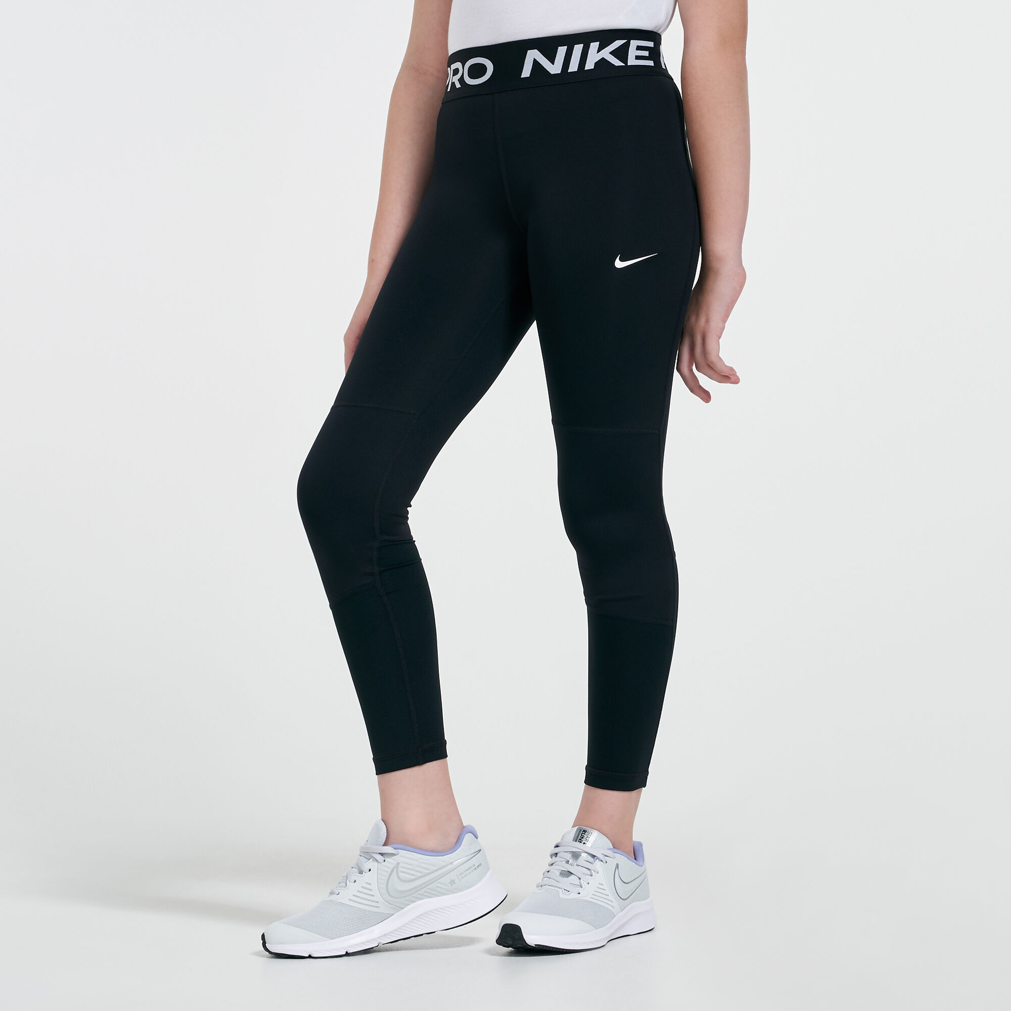 Buy Nike Kids Pro Leggings Black in KSA SSS