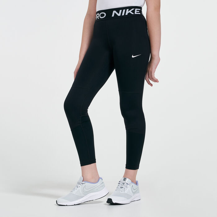Nike Kids' Pro Dri-FIT Leggings Black image number 1