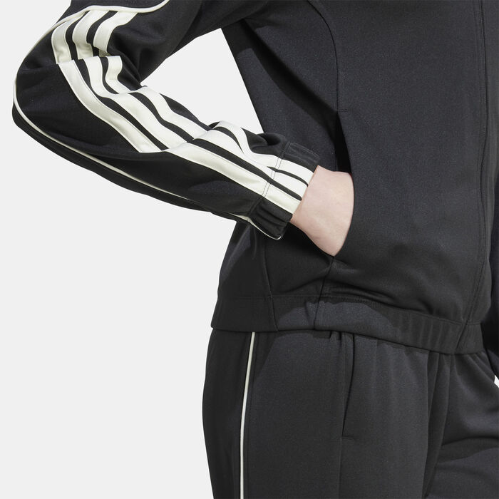 adidas Women's Stadium Tracksuit Black adidas Women's Stadium Tracksuit Black image number 3