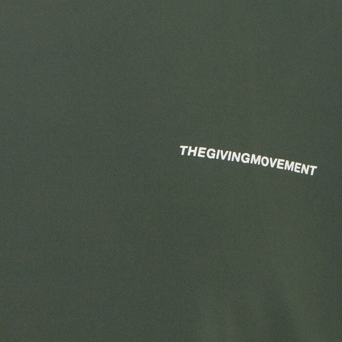 The Giving Movement Men's Global Print T-Shirt Green The Giving Movement Men's Global Print T-Shirt Green image number 2