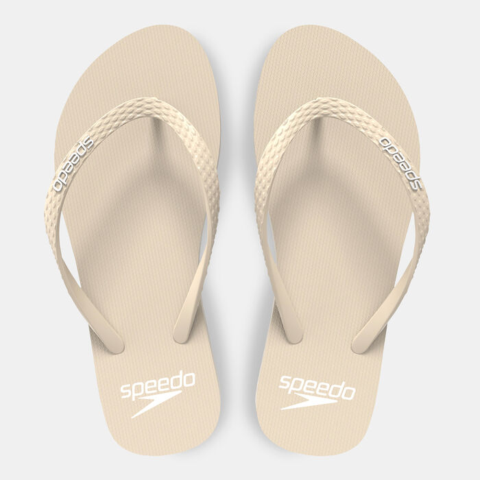 Speedo Women's Logo Flip Flops White Speedo Women's Logo Flip Flops White image number 0