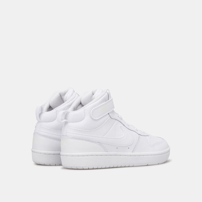 Nike Kids' Court Borough Mid 2 Shoe (Younger Kids) White Nike Kids' Court Borough Mid 2 Shoe (Younger Kids) White image number 2