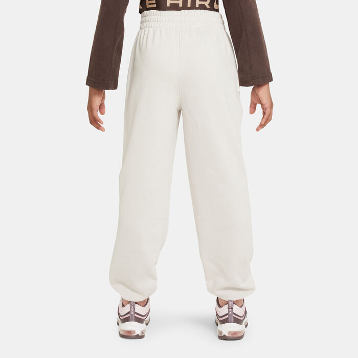 Nike Kids' Dance Dri-FIT Fleece Joggers (Older Kids) White image number 1