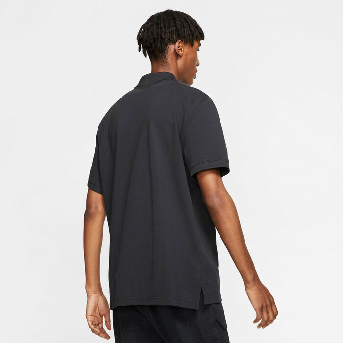 Nike Men's Sportswear Matchup Polo Shirt Black Nike Men's Sportswear Matchup Polo Shirt Black image number 1