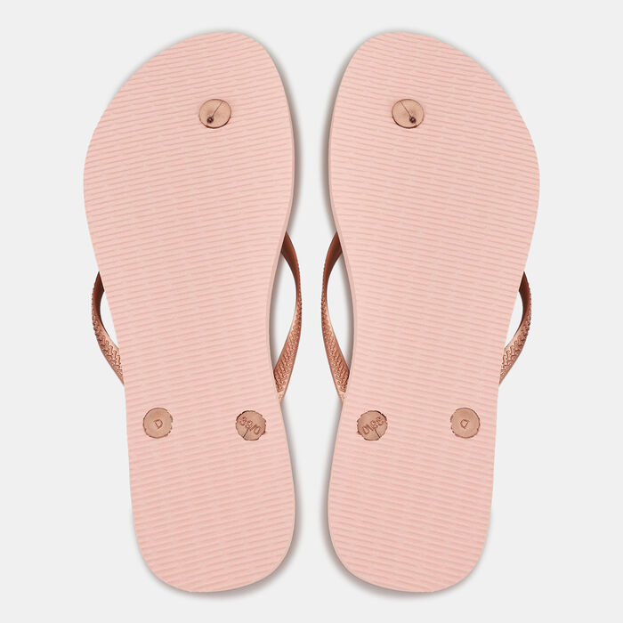 Havaianas Women's Slim Flip Fops Brown Havaianas Women's Slim Flip Fops Brown image number 1