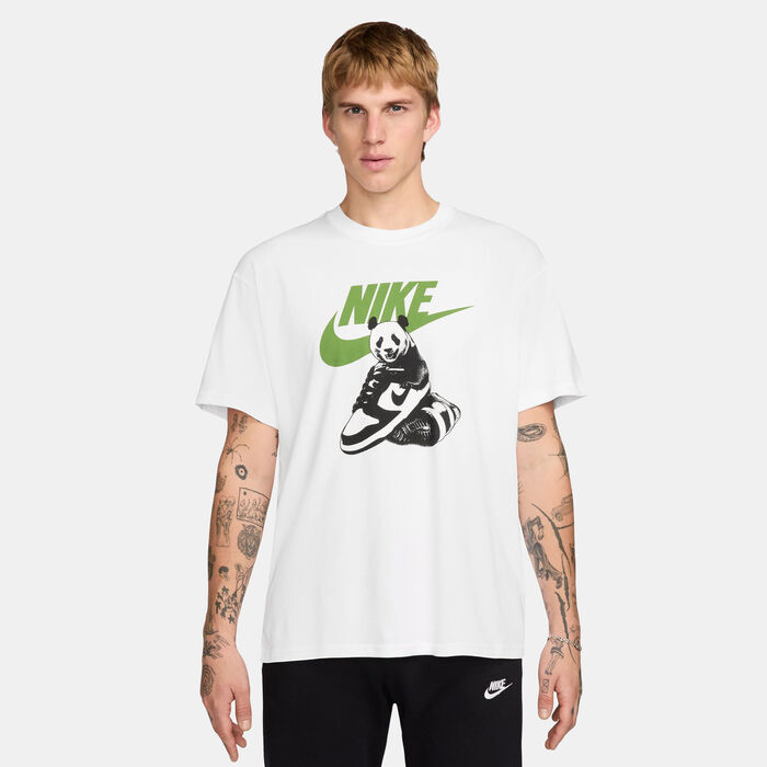 Nike Men's Sportswear Printed T-Shirt White image number 0