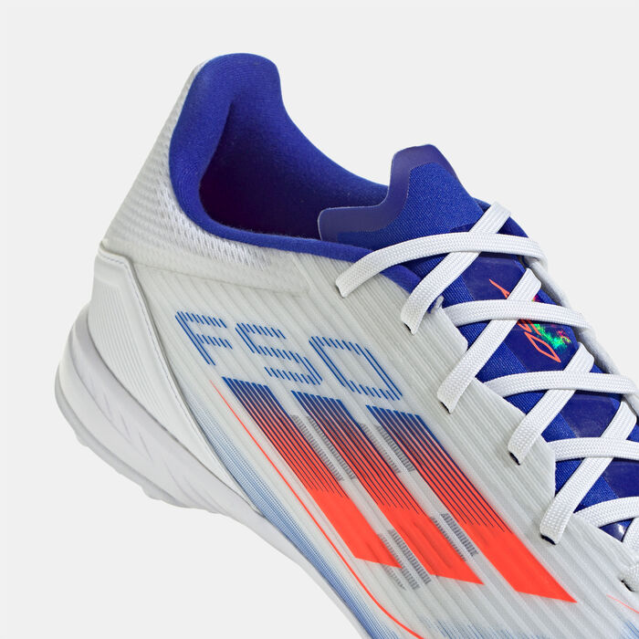 adidas Men's F50 League Turf Ground Football Shoes White adidas Men's F50 League Turf Ground Football Shoes White image number 4