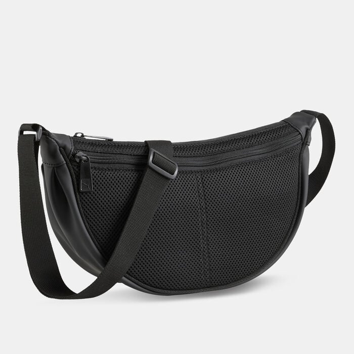 PUMA Essentials Moon Crossbody Bag Black PUMA Essentials Moon Crossbody Bag Black image number 1
