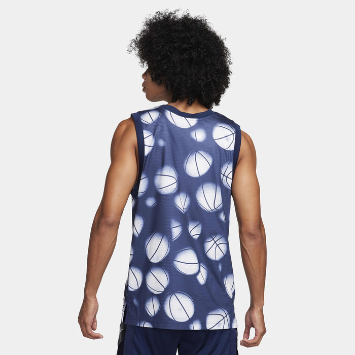 Nike Men's Dri-FIT DNA Basketball Jersey Blue Nike Men's Dri-FIT DNA Basketball Jersey Blue image number 1