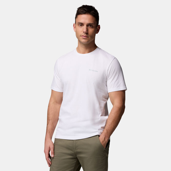 Columbia Men's Rapid Ridge Back Graphic T-Shirt White Columbia Men's Rapid Ridge Back Graphic T-Shirt White image number 0