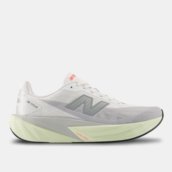 New Balance Men's FuelCell Rebel v5 Shoes Grey New Balance Men's FuelCell Rebel v5 Shoes Grey image number 0