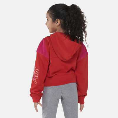 Nike Kids’ Air French Terry Full-Zip Hoodie (Older Kids) Red Nike Kids’ Air French Terry Full-Zip Hoodie (Older Kids) Red