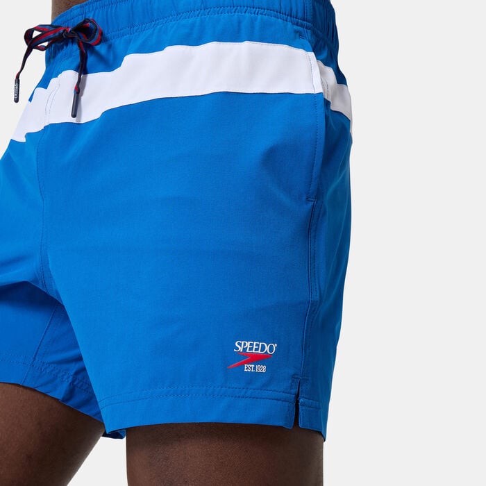 Speedo Men's Colourblock Volley Swimming Shorts Blue Speedo Men's Colourblock Volley Swimming Shorts Blue image number 3