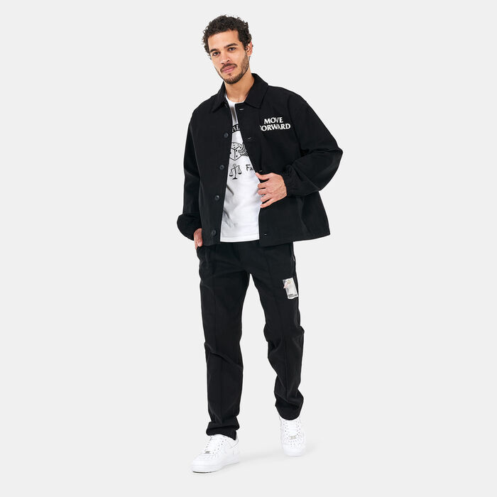 Tee Library Men's Button Closure Jacket Black Tee Library Men's Button Closure Jacket Black image number 2