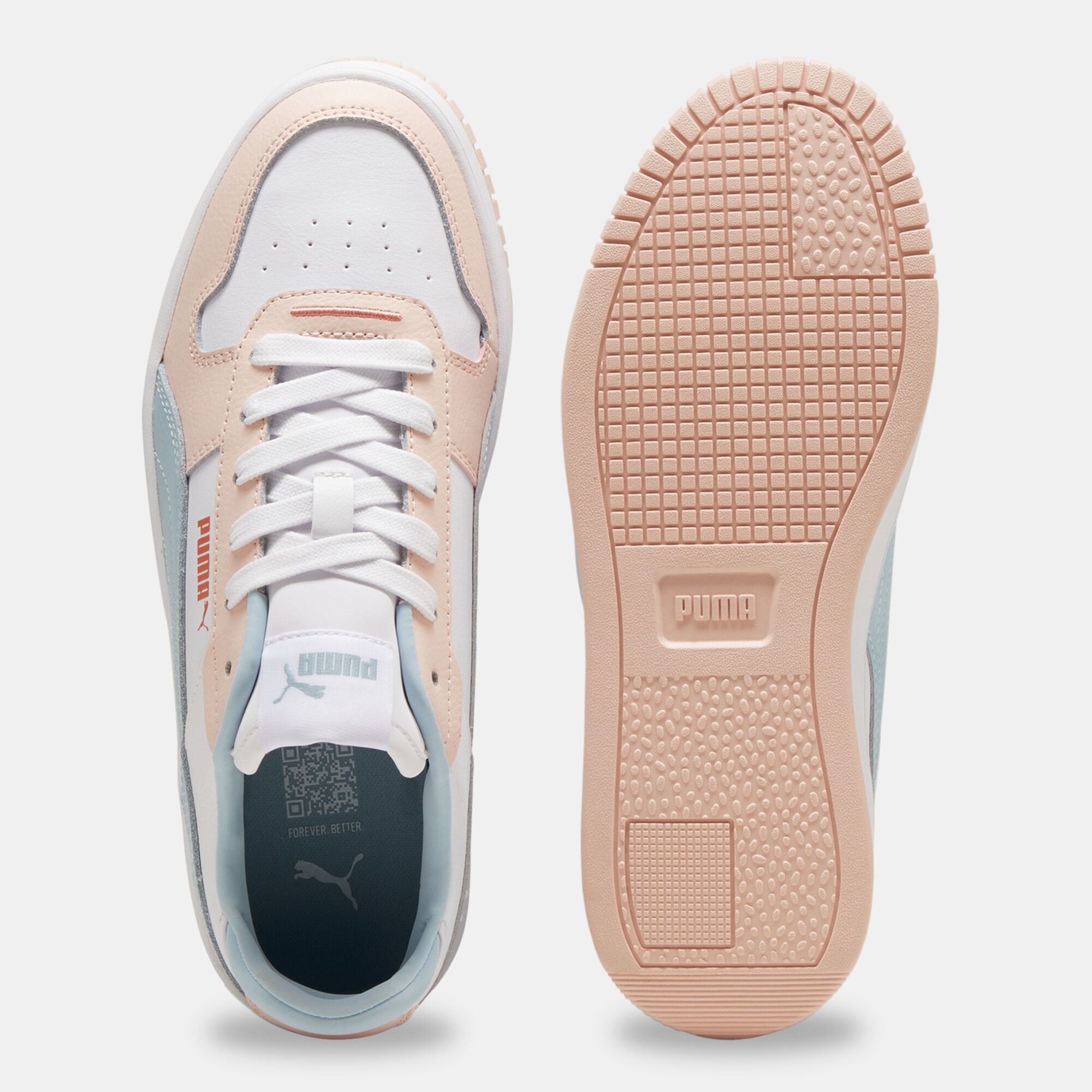 Shop PUMA Women's Carina Street Shoe White Online in KSA -SSS