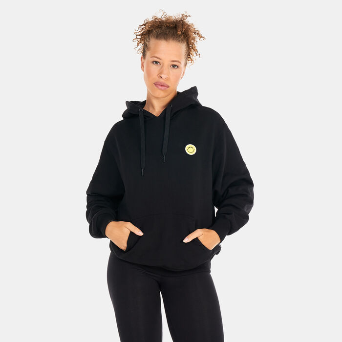 Vans Women's Mar Mar Oversized Hoodie Black Vans Women's Mar Mar Oversized Hoodie Black image number 0