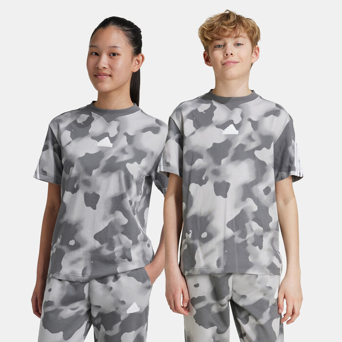 adidas Kids' Future Icons Camo T-Shirt Multi-Color image number 0