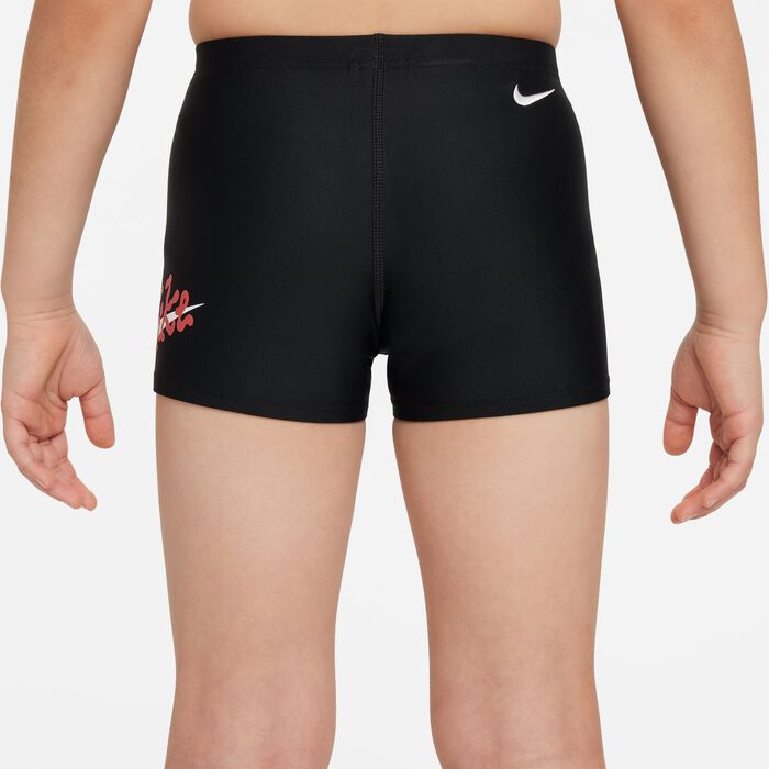 Nike Swim Kids' Swim Square-Leg Shorts Black Nike Swim Kids' Swim Square-Leg Shorts Black image number 1