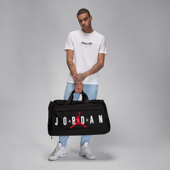 Jordan Velocity Duffle Bag Black Jordan Velocity Duffle Bag Black image number 1