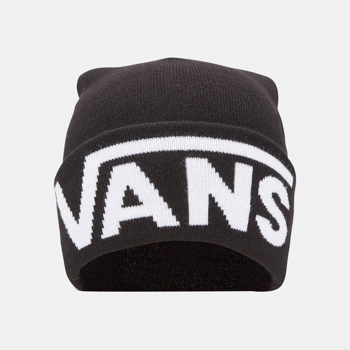 Buy Vans Men\'s Drop V Tall Cuff Beanie Black in KSA -SSS