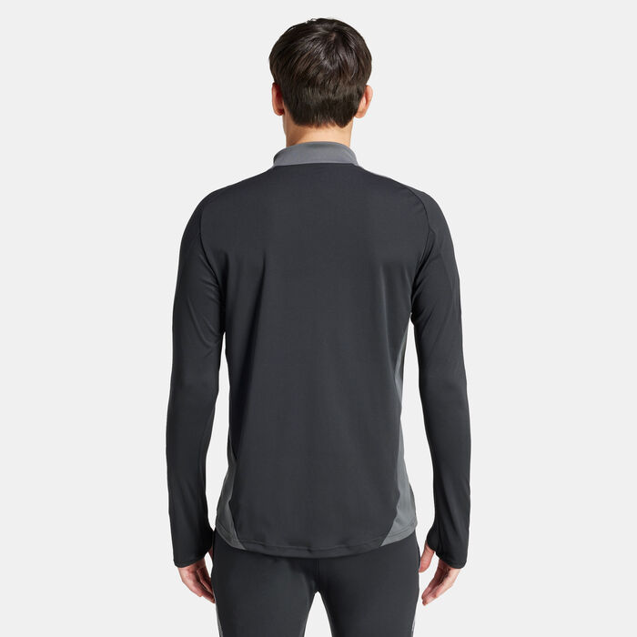 adidas Men's Tiro 24 Competition 1/4-Zip Football Top Black adidas Men's Tiro 24 Competition 1/4-Zip Football Top Black image number 1
