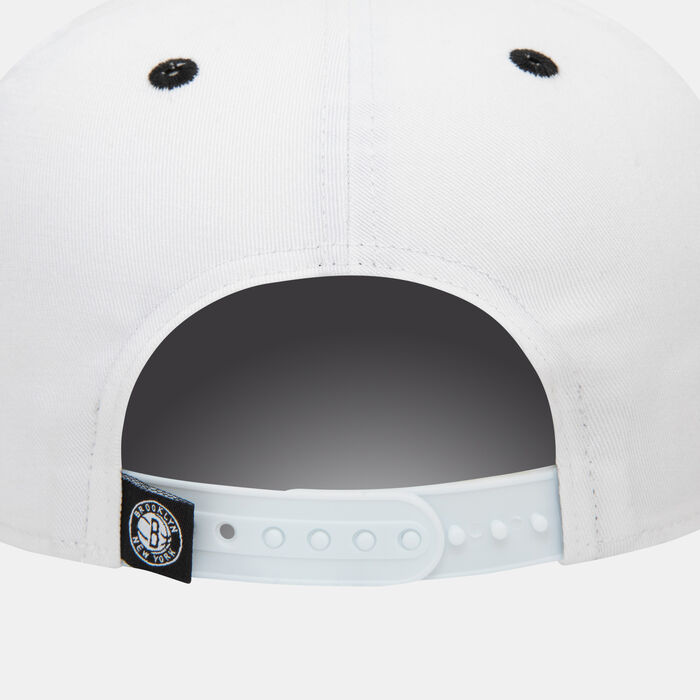 New Era Men's NBA Brooklyn Nets 9FIFTY Cap White New Era Men's NBA Brooklyn Nets 9FIFTY Cap White image number 1