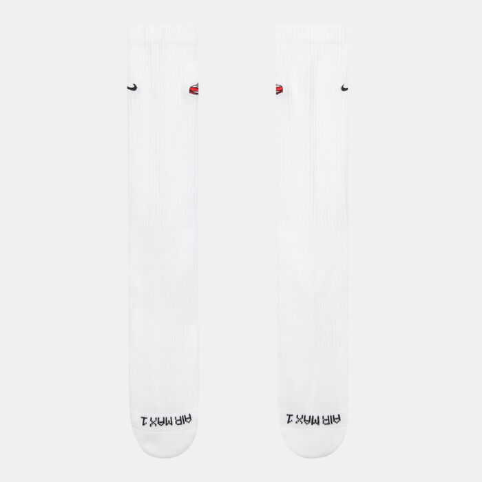 Nike Everyday Plus Cushioned Crew Socks White image number 1