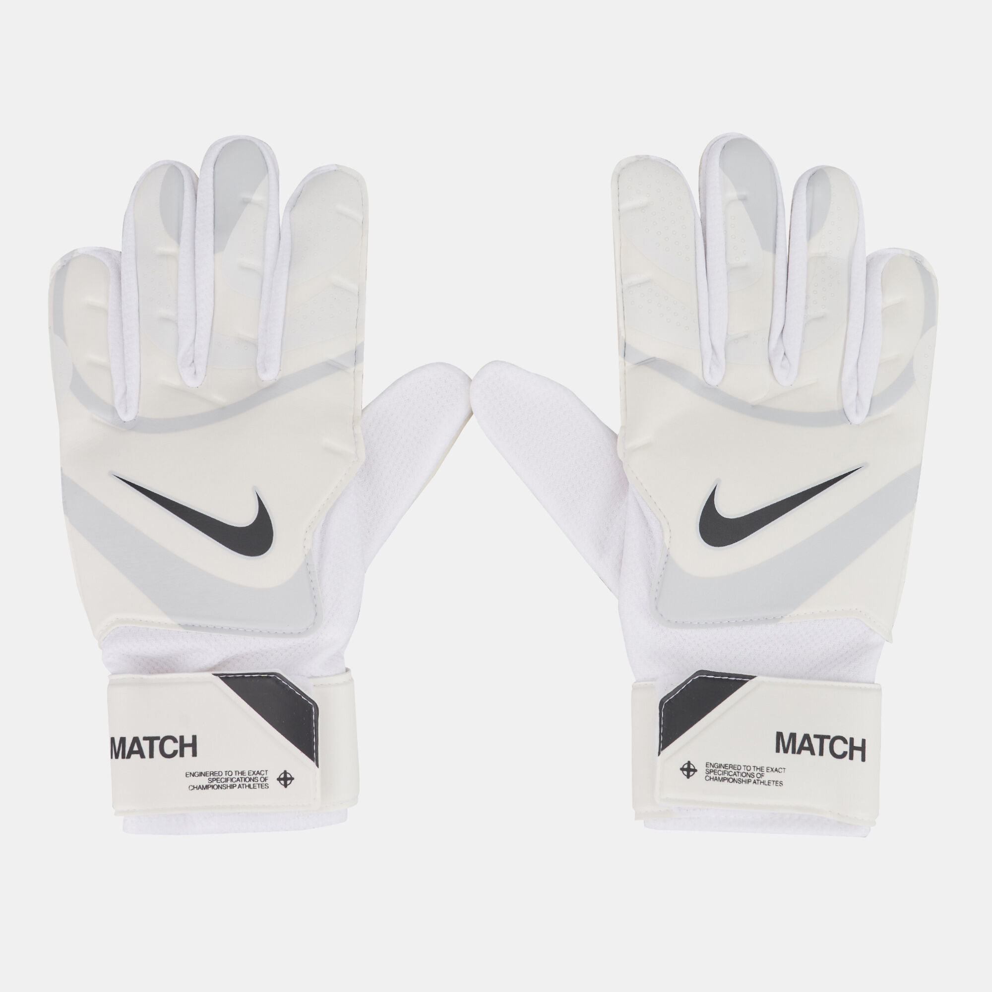 Buy Nike Match Football Goalkeeper Gloves White in KSA SSS