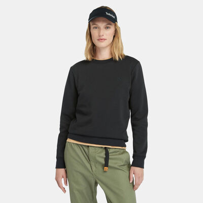 Timberland Women's Brushed Back Sweatshirt Black