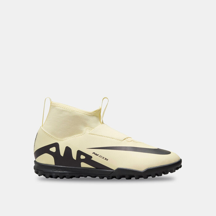 Nike Kids' Mercurial Superfly 9 Academy Turf Ground Football Shoes Ivory Nike Kids' Mercurial Superfly 9 Academy Turf Ground Football Shoes Ivory image number 0