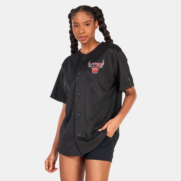 New Era Chicago Bulls Team Logo Jersey Black New Era Chicago Bulls Team Logo Jersey Black image number 1