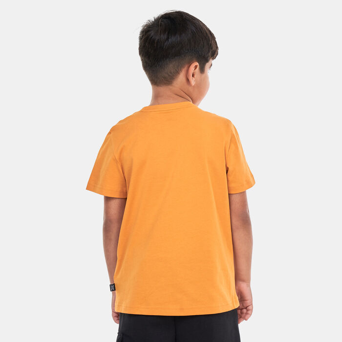 PUMA Kids' Essentials+ Two Tone Logo T-Shirt Orange PUMA Kids' Essentials+ Two Tone Logo T-Shirt Orange image number 1