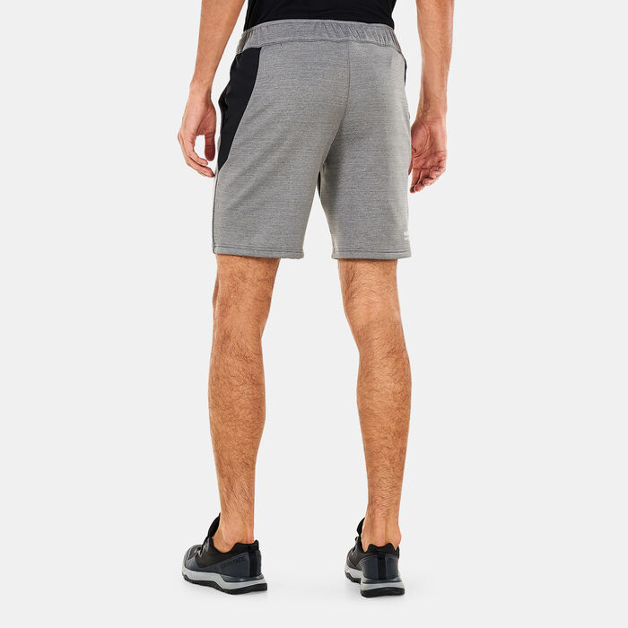 The North Face Men's Training Fleece Shorts Grey The North Face Men's Training Fleece Shorts Grey image number 1