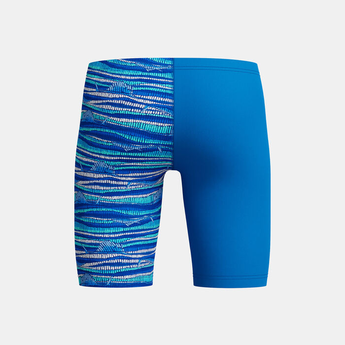 Speedo Kids' Endurance+ Essential Swimming Jammers Blue Speedo Kids' Endurance+ Essential Swimming Jammers Blue image number 1