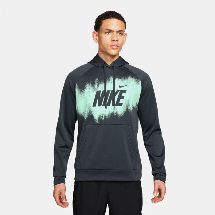 Nike Men's Therma-FIT Hoodie Green Nike Men's Therma-FIT Hoodie Green image number 0