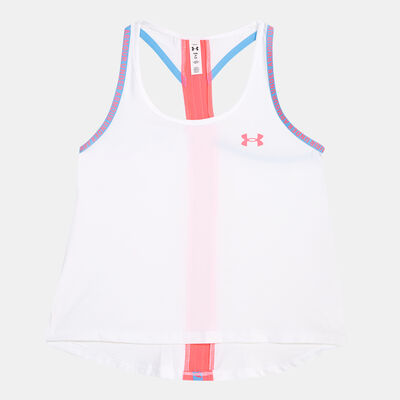 Under Armour Kids' UA Knockout Tank Top White