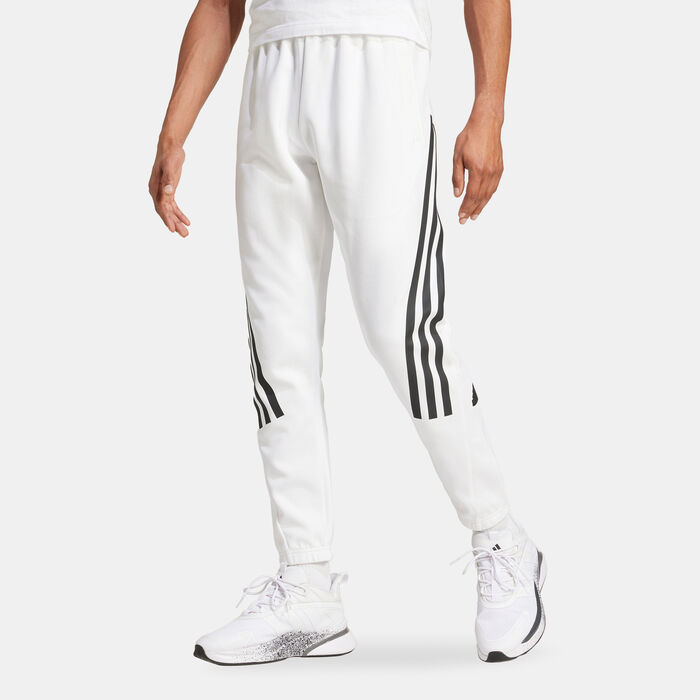 adidas Men's Future Icons 3-Stripes Joggers White image number 0